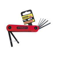 Шестигранник STANLEY 7 шт. сложены в 1 корпус, (1.5-2-2.5-3-4-5-6 мм)