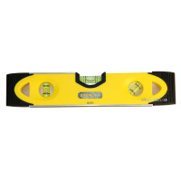 Рівень STANLEY "Torpedo Shockproof" : L= 23 см. 3 капсули