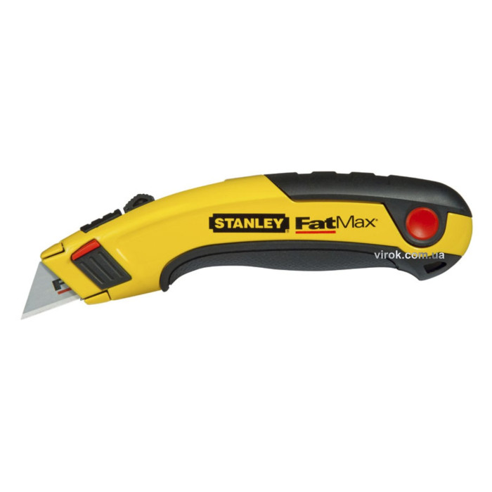 Ніж STANLEY "FatMax" : L= 170 мм. M= 19 мм. висувне лезо, трапецевидне