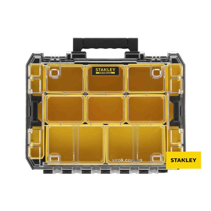 Органайзер пластиковый STANLEY FATMAX TSTAK: 337х440х119 мм, 10 ячеек