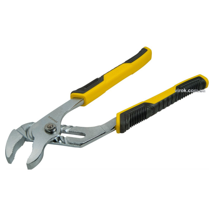 Кліщі переставні Stanley : ізольовані ручки, L= 250 мм