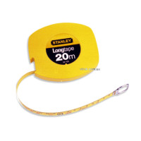 Рулетка измерительная STANLEY "LongTape" l=20 м, b=9.5 мм. стальная, ударопрочная .корпус