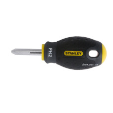 Викрутка хрестова STANLEY "FatMax Stubby" : "Phillips" PH2 х 30 мм
