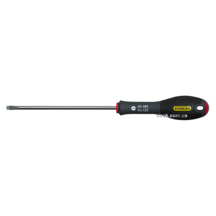 Викрутка плоска STANLEY "FatMax" : шліц SL4 х 125 мм