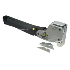 Степлер молотковий ударний STANLEY скоби тип (G) + ніж з висувними лезами "FatMax® Xtreme"