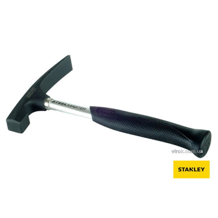 Молоток каменщика STANLEY "Steelmaster": m=500 г, стальная ручка