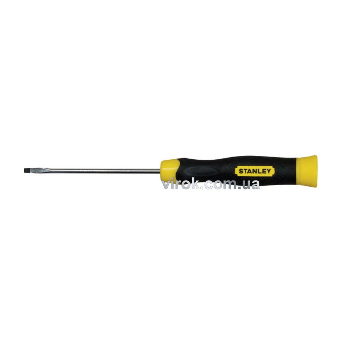 Викрутка плоска STANLEY "Cushion Grip" : шліц SL8 х 150 мм
