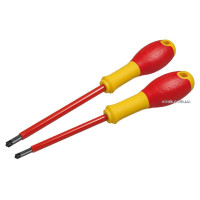 Набор отверток диэлектрических STANLEY "FatMax VDE" до 1000 В, PH1 x 100 мм, PH2 x 125 мм, 2 шт.