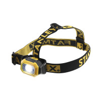 Фонарь на лоб STANLEY "FatMax" : LED-диодный, 2 режима 50/200 Lm, с пит.- 3 ААА батарейки