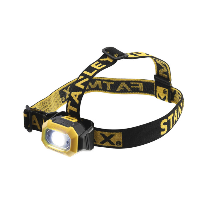 Ліхтар на чоло STANLEY "FatMax" : LED-діодний, 2 режими 50/200 Lm, з живлен.- 3 ААА батарейки