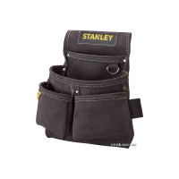 Кишені на пояс замшеві STANLEY : 2 для інструменту і 2 для цвяхів
