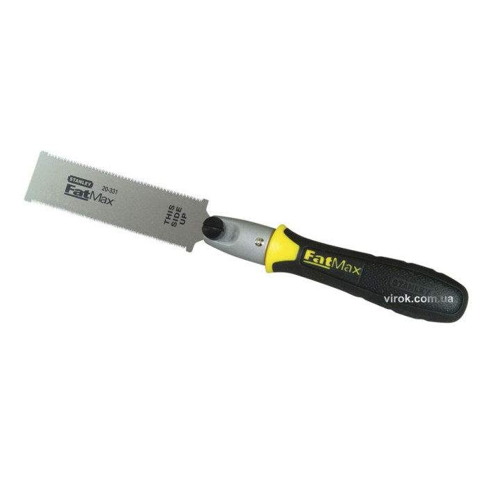 Ножовка MINI STANLEY "FatMax" с полотном с 2 режущими краями, L=120 мм