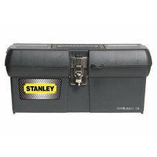Ящик для інструменту STANLEY : органайзер, металеві замки, М= 400x209x183 мм.
