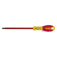 Отвертка плоская диэлектрическая изолированная STANLEY "FatMax": шлиц SL5,5 х 150 мм, корпус VDE до 1000V