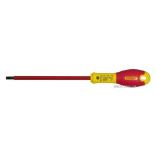 Отвертка плоская диэлектрическая изолированная STANLEY "FatMax": шлиц SL5,5 х 150 мм, корпус VDE до 1000V