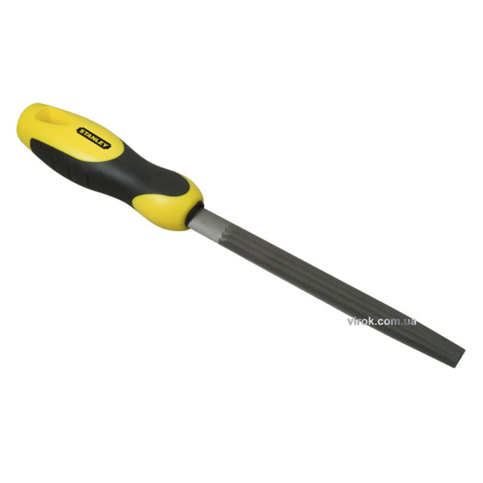 Напильник слюсарний STANLEY : L= 150 мм. півкруглий з драчовою насічкою