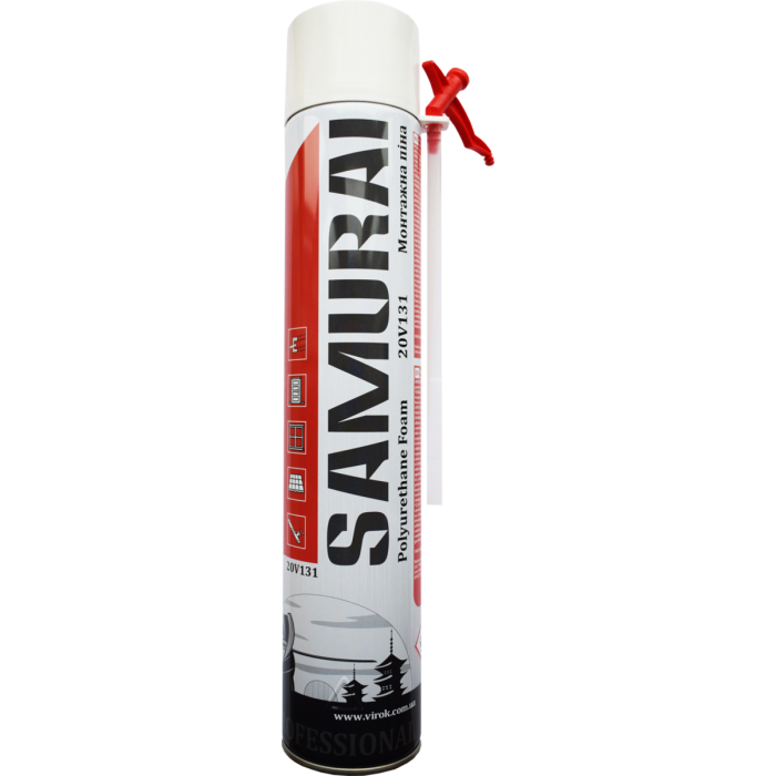 Піна ручна SAMURAI Premium Foam 765ml UKR ,890г