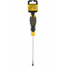 Викрутка плоска STANLEY "Cushion Grip" S/D FLARED: 6.5 X 150MM
