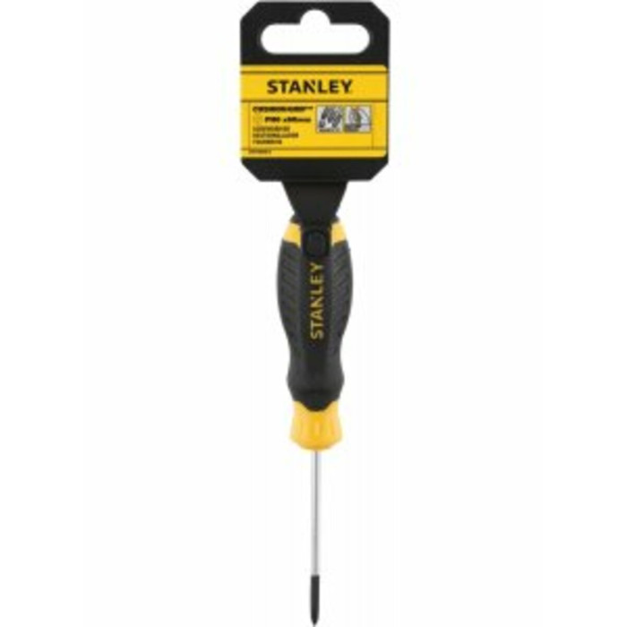 Викрутка хрестова STANLEY "Cushion Grip" S/D "Philips": PH0 X 60MM