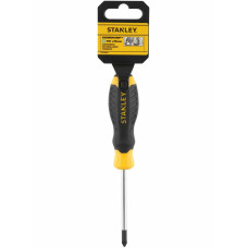 Викрутка хрестова STANLEY "Cushion Grip" S/D "POZIDRIV": PZ1 X 75MM