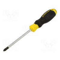 Отвертка крестовая STANLEY "Cushion Grip" S/D "POZIDRIV": PZ2 X 100MM