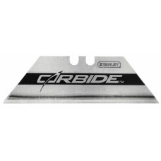 Леза змінні трапецевидні STANLEY "Carbide" : L=  62х19 мм,h= 0.6 мм 10 (Шт/Уп.)