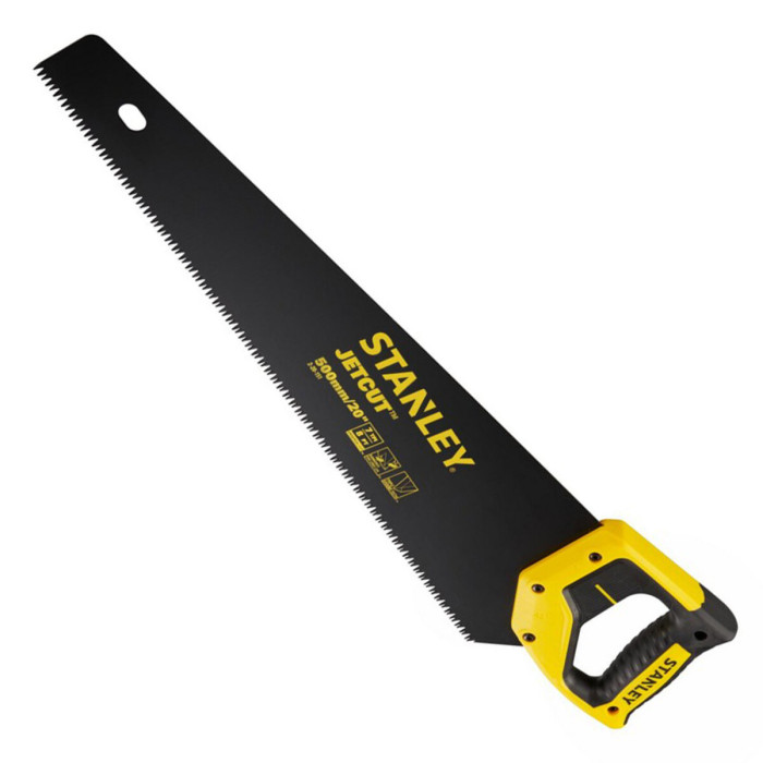Ножовка по дереву STANLEY "Jet-Cut": L=500 мм, 7 зуб/1
