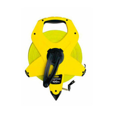 Рулетка STANLEY "PowerWinder Fiberglass": l= 100 м х 12,7 мм, пласт. корпус, полотно з скловолокна