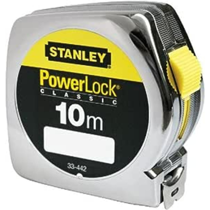 Рулетка "Powerlock" із пластмасовим корпусом 10 м