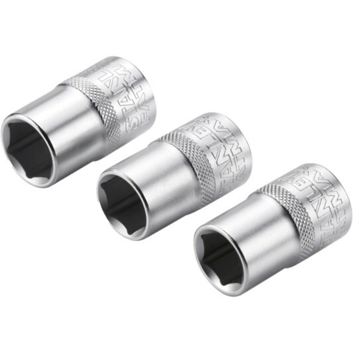 Набір торцевих головок Stanley 1/2" (розмір 14, 15, 16) 3 од