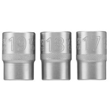 Набор торцевых головок Stanley 1/2" (размер 17, 18, 19) 3 ед.