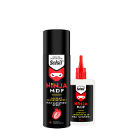 Клей 2-компонентний NINJA MDF : супер швидкий. 100 ML +25 г. активатор + цианоакрилат [72]