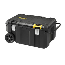 Ящик для инструмента STANLEY "FatMax Pro-Stack" на колесах, пластик, V=113 л, 66.6 x 45.8 x 34 см