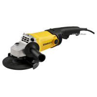 Шлифмашина угловая сетевая STANLEY: P=1400 Вт. 9500 об/мин. диск Ø= 150 мм