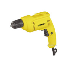 Дриль безударний мережевий STANLEY : P= 550 Вт. 0-2800 об/хв, швидкозатискний патрон Ø≤ 10 мм