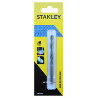 Сверло по металлу STANLEY: HSS-CNC, Ø=6 мм