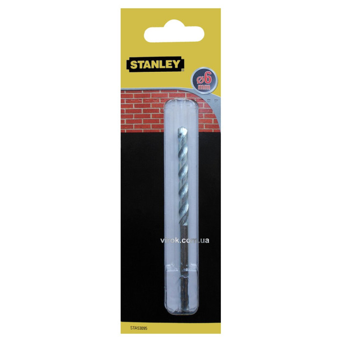 Свердло по цеглі STANLEY : Ø= 6 x 100 /60 мм