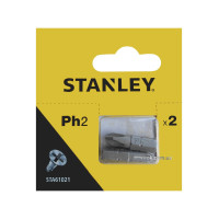 Насадка отверточная STANLEY: PH2 x 25 мм. Уп. 2 шт.