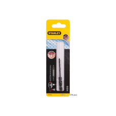 Свердло по металу STANLEY "Super-Lock : HSS, Ø= 2,5 x 71/35 мм. хвостик HEX 1/4"