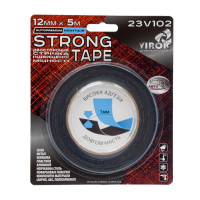 Лента автомобильная 2-сторонняя VIROK Strong Tape; 12 мм х 5 м [10]