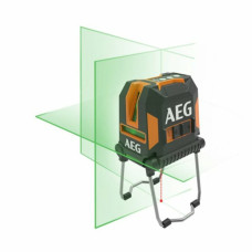 Нивелир лазерный AEG; дальность – 30 м, точность – 0,2 мм/1м, 1 горизонт. и 2 вертика. зеленые лучи