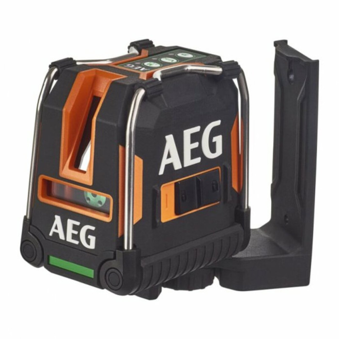 Нівелір лазерний AEG; дальність- 30 м, точність- 0,2 мм/1м, 1 горизонт. і 2 вертик. зелені промені