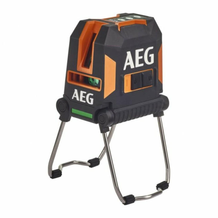 Нівелір лазерний AEG; дальність- 30 м, точність- 0,2 мм/1м, 1 горизонт. і 2 вертик. зелені промені