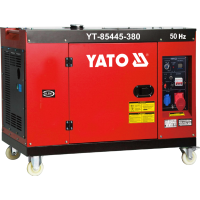Генератор струму дизельний YATO 7.5 кВт, U= 220/380 В, бак- 25 л, оливн бак- 2,1 л