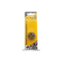 Плашка VIROK М10 х 1,5. сталь 9ХС. DIN 22568. ГОСТ 9740