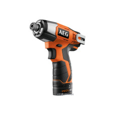 Гайковерт імпульсний ударний акумуляторний AEG : 2 x Li-Ion 12 В, 2 Агод, 115 Нм, 1/4" + кейс DW