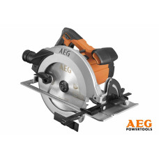 Пила дисковая сетевая AEG: 1.5 кВт, диск Ø=190/30 мм, наклон-45°, глуб. реза- 62/47 мм-90/45°