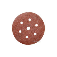 Круг шліфувальний з липучкою з 7 отворами NORTON Pro-A275; Ø= 150 мм, Р1000  (6Н+1) з наждачн паперу