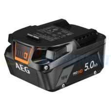 Аккумулятор для инструментов AEG: Li-Ion 18 В, 5 АГод с индикатором уровня заряда