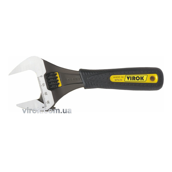 Ключ розвідний TM VIROK 6" l= 150 мм, розкриття - 34 мм